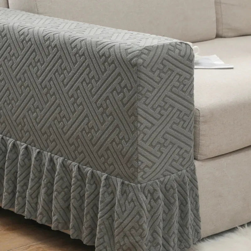 Housse accoudoir canape extensible ELVANO - Housse de France
