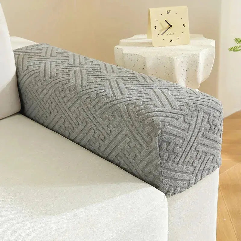Housse Accoudoir Canapé Jacquard ACCORDI - Housse de France