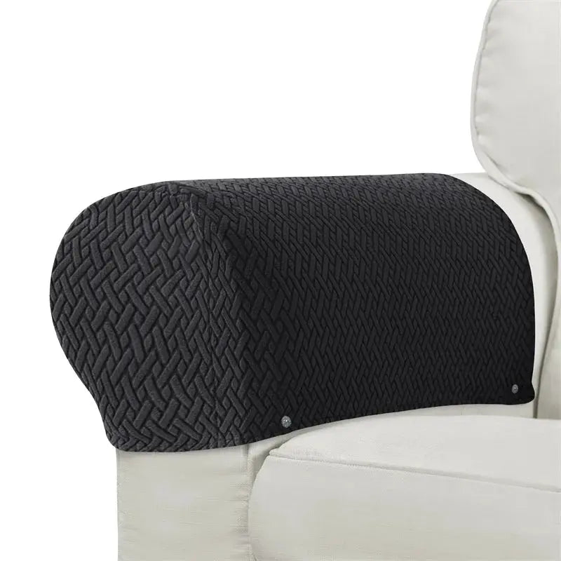 Housse Accoudoir Canapé Jacquard VELURA - Housse de France