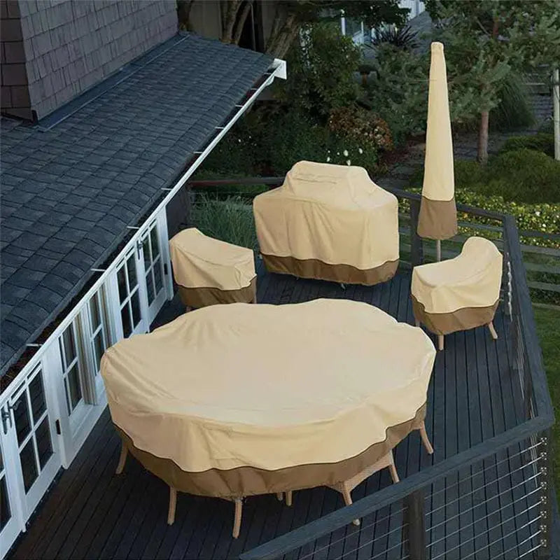 APUTCHU - Housse pour meuble jardin imperméable - Housse de France