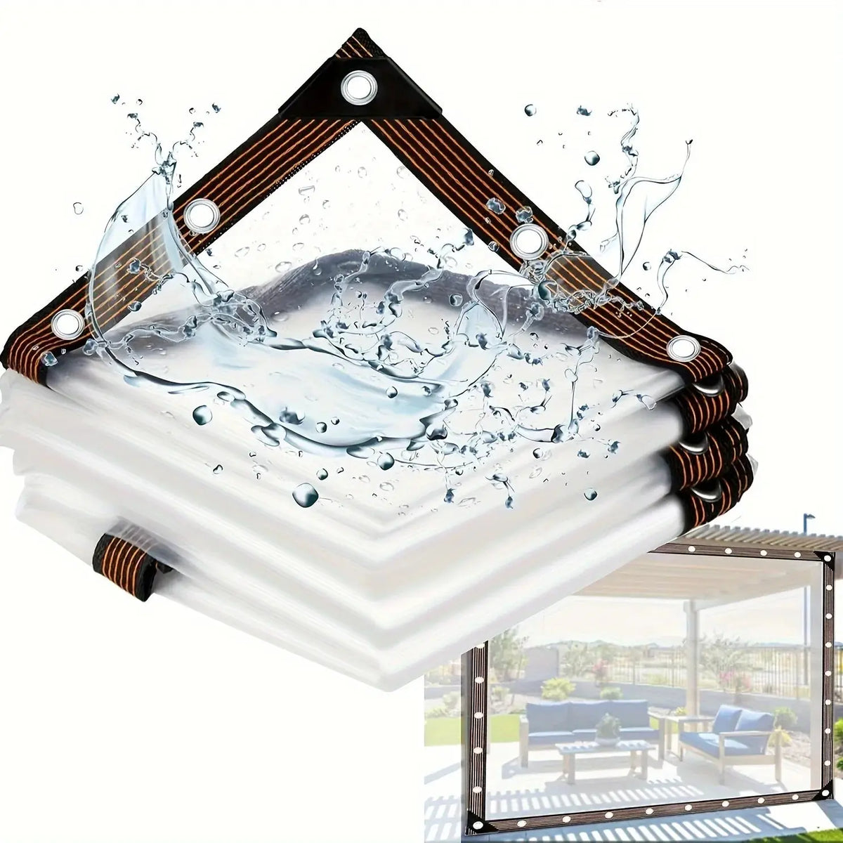 Bâche Imperméable Transparente GARDURO Housse de France