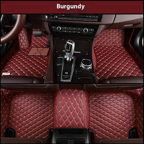 Bâche Protection Voiture LUXFLOOR Wine Red-Left driver