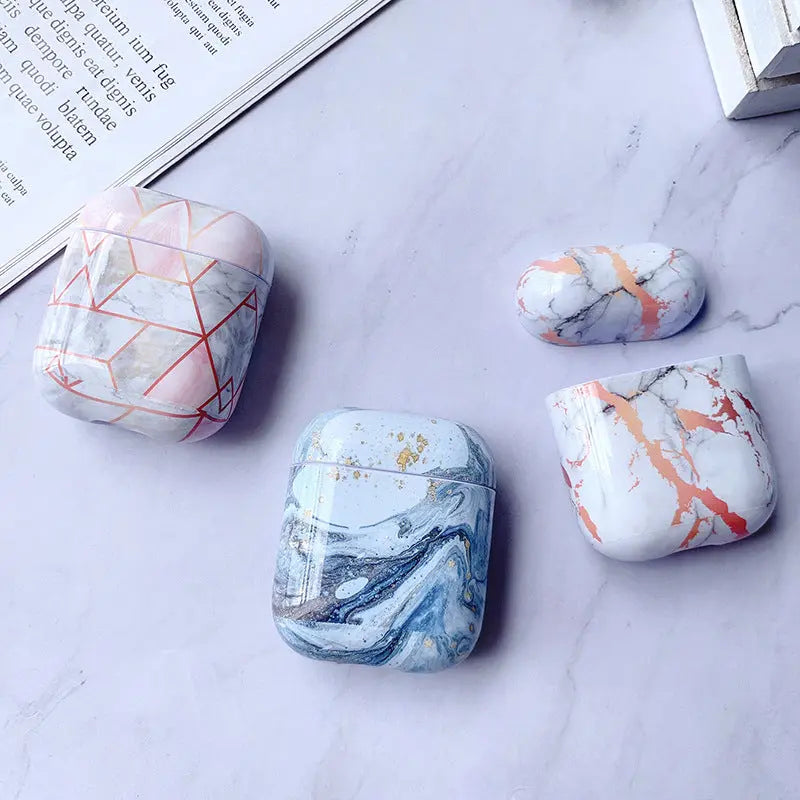 Coque AirPods Marbre BLANCSA