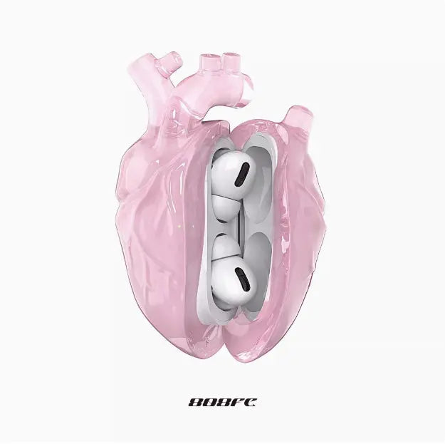 Coque De Téléphone Airpod Design PULSAR Pink-Airpods 4