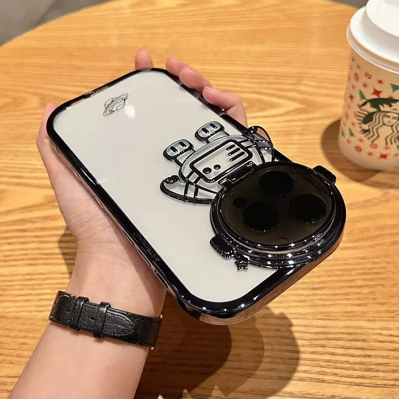 Coque Téléphone Brillante ASTRO Black single shell-iPhone11