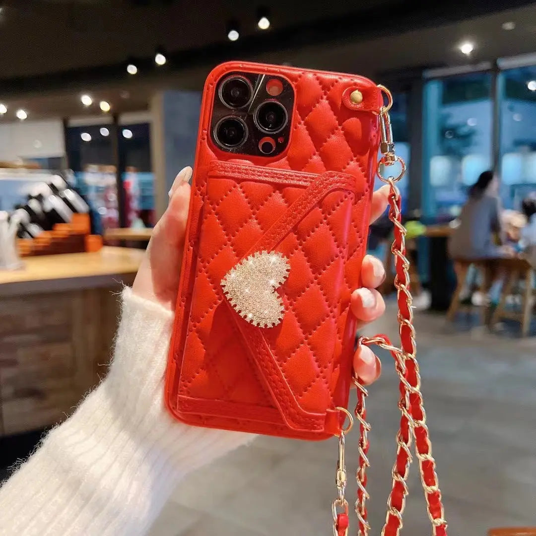 Coque Téléphone Chic LUMEA Red-IPhone12