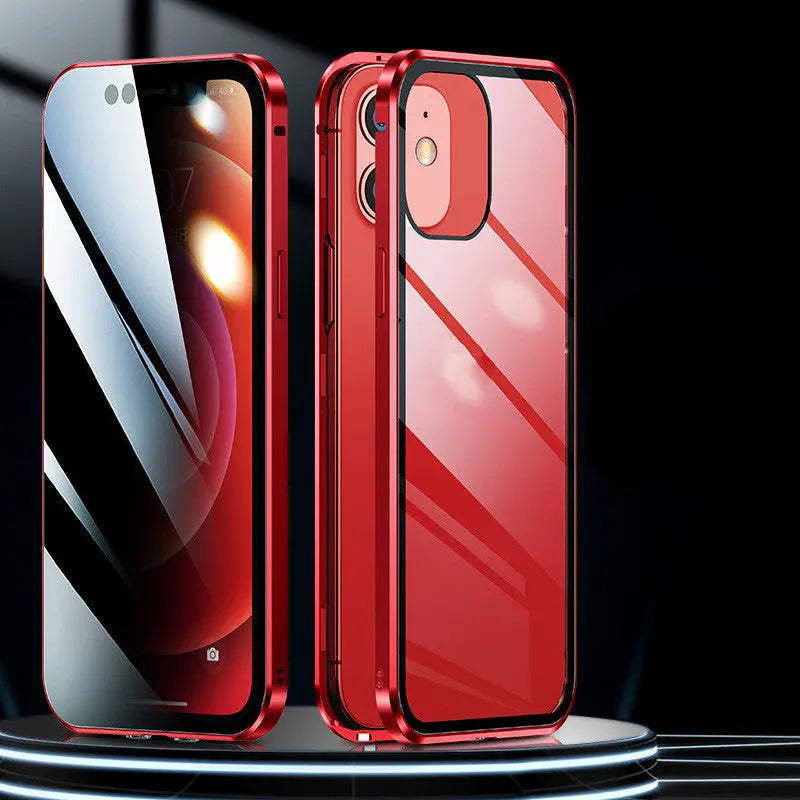 Coque Téléphone Double-Face CYLOPA Red-Iphone13 promax