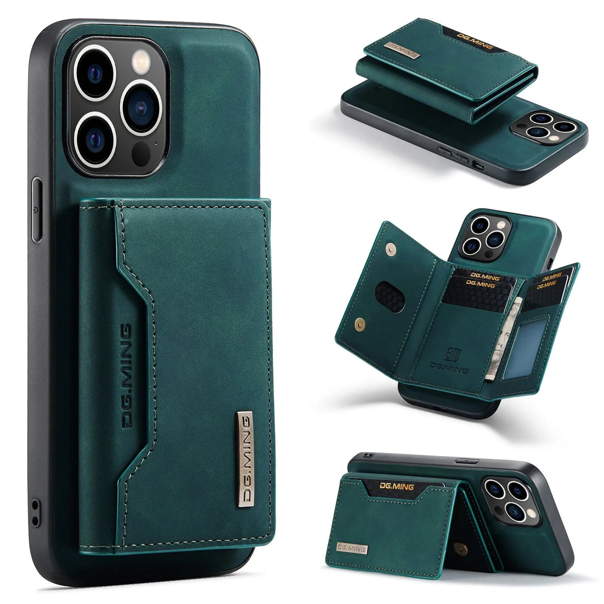 Coque Téléphone Magnétique LYVEN Green-IP11Pro