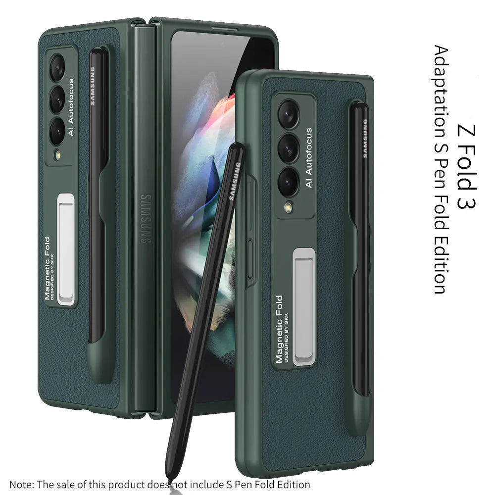 Coque Téléphone Magnétique PROTECTX Dark night green-Galaxy Z Fold3