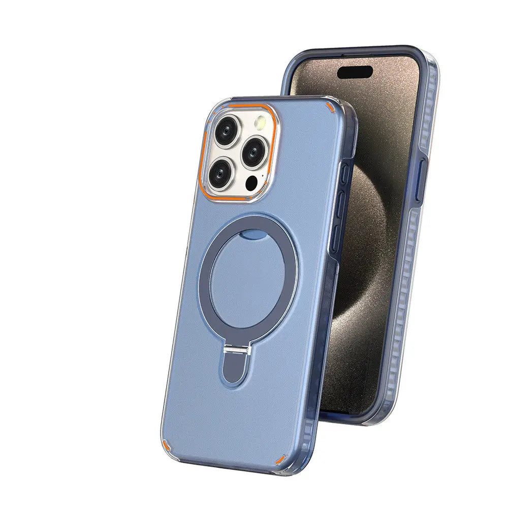 Coque Téléphone Magnétique ZENAX Sapphire Blue-IP11