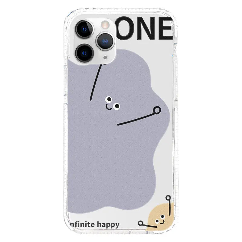 Coque Téléphone Peinte RIOXO White-Iphone13PROMAX