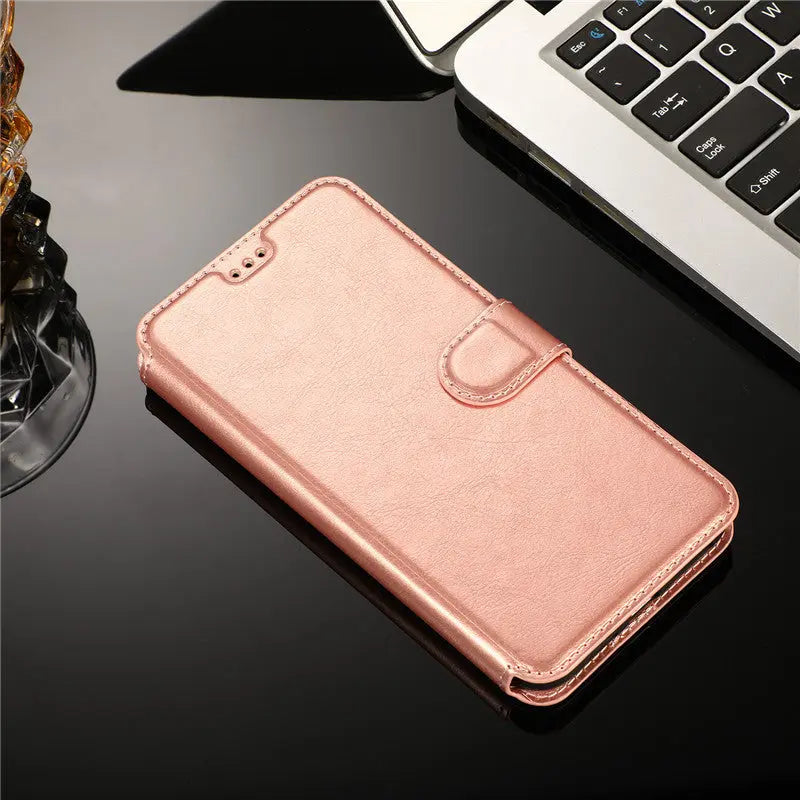 Coque Téléphone Portefeuille CALIDO Pink-iPhoneX