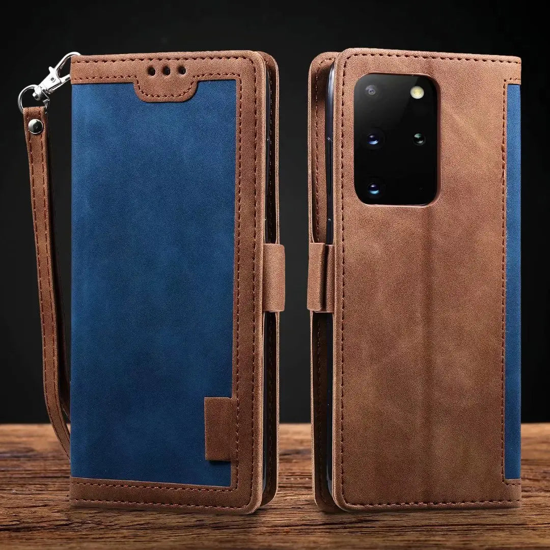 Coque Téléphone Vintage LUMENO Blue-IPhone12
