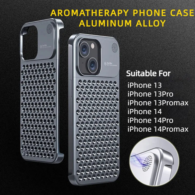 Coque de Téléphone Aromathérapie PROTECTA Gray-Iphone12pro