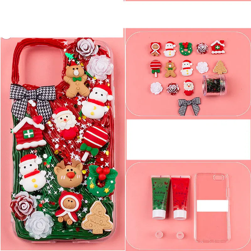 Coque de Téléphone Créatif WAVE Rose Christmas Carnival Materi-Iphone 12Pro