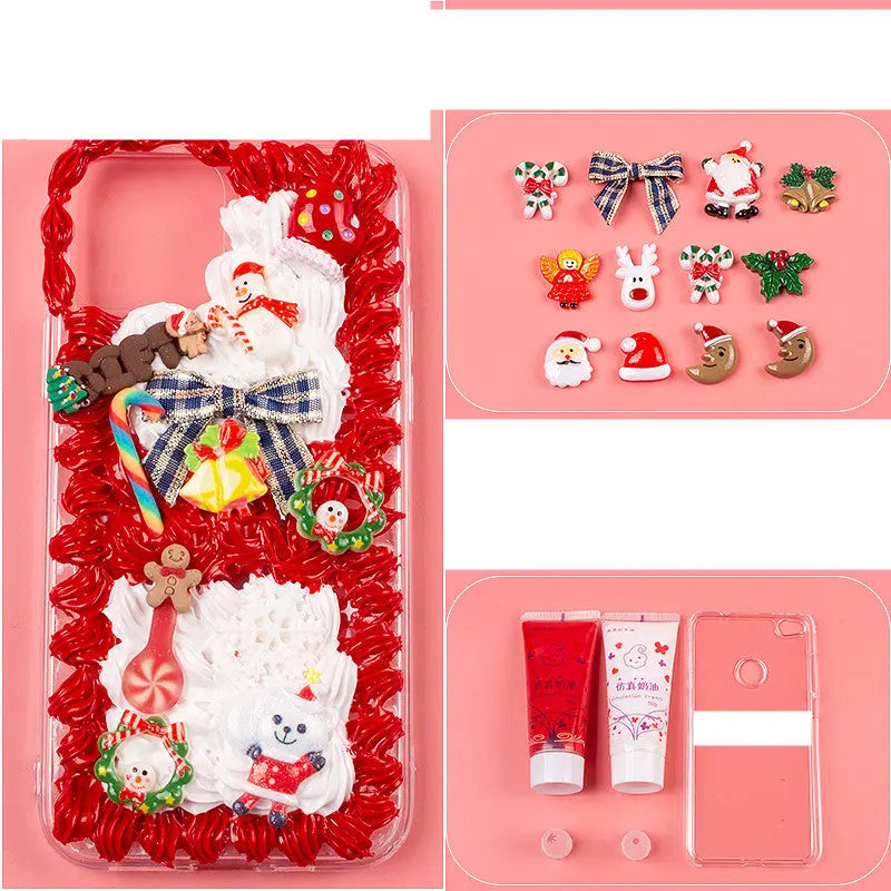 Coque de Téléphone Créatif WAVE Bowknot Christmas bell materia-IPhone XS Max