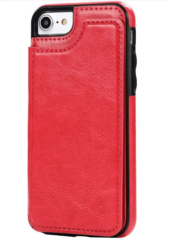 Coque de Téléphone Cuir Protectrix Red-Samsung S8