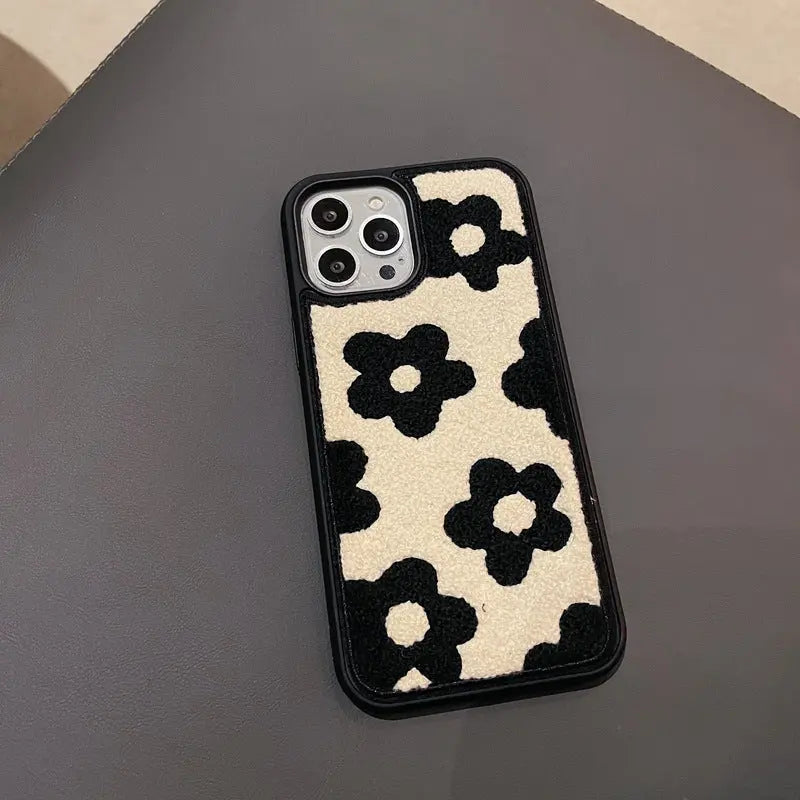 Coque de Téléphone Fleurie PLUSHY Plush flowers-IPhone XR