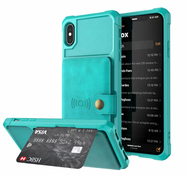 Coque de Téléphone Magnétique PROTEX green-Iphone6 7 8