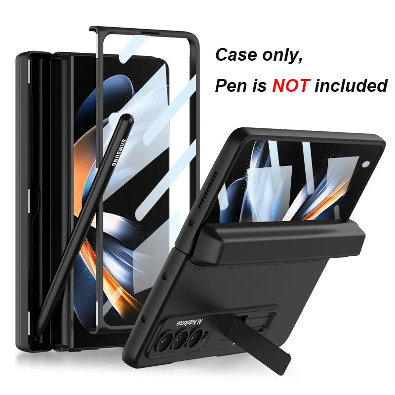 Coque de Téléphone Magnétique SAMFLEX Black-Samsung Galaxy Z Fold4