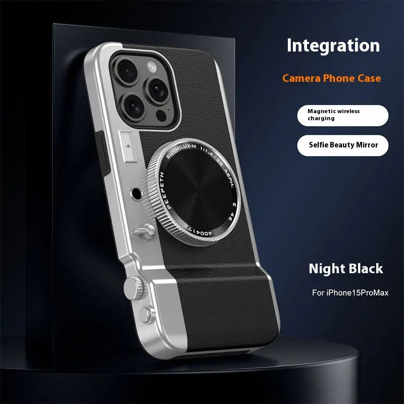 Coque de Téléphone Magnétique STELLAR Night Black-IPhone14PRO