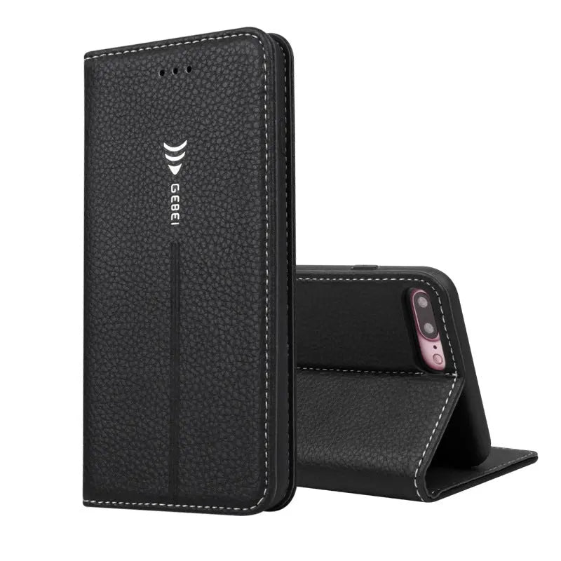 Coque de Téléphone Portefeuille FABIOUS Black-iPhone6 plus