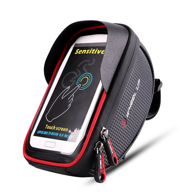 Coque de Téléphone Vélo FlexiBag Black red