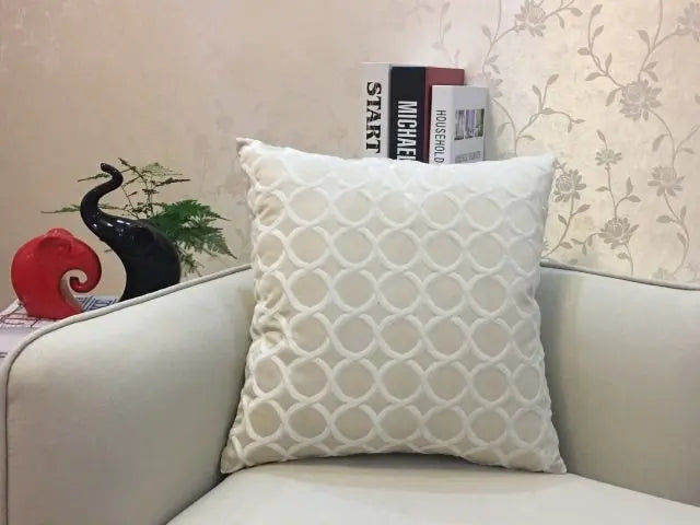 Coussin Canapé Flanelle ZEO A-55cmX55cm