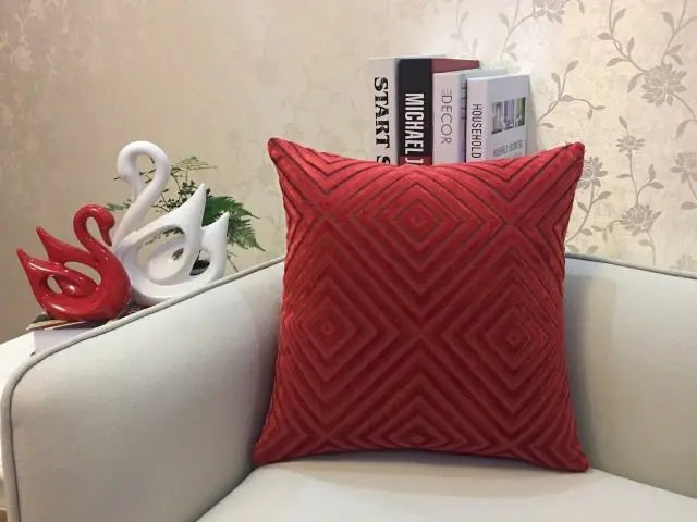 Coussin Canapé Flanelle ZEO J-55cmX55cm