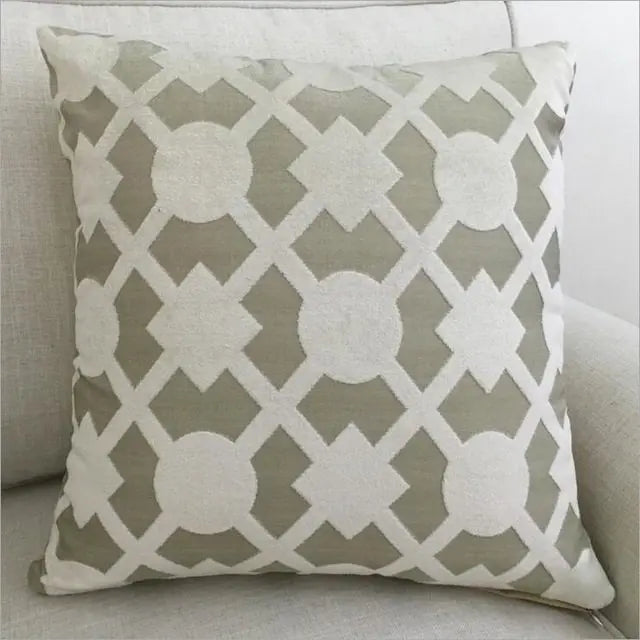 Coussin Canapé Flanelle ZEO P-45cmX45cm