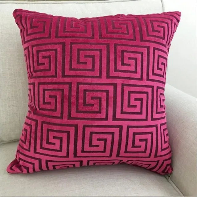 Coussin Canapé Flanelle ZEO V-55cmX55cm