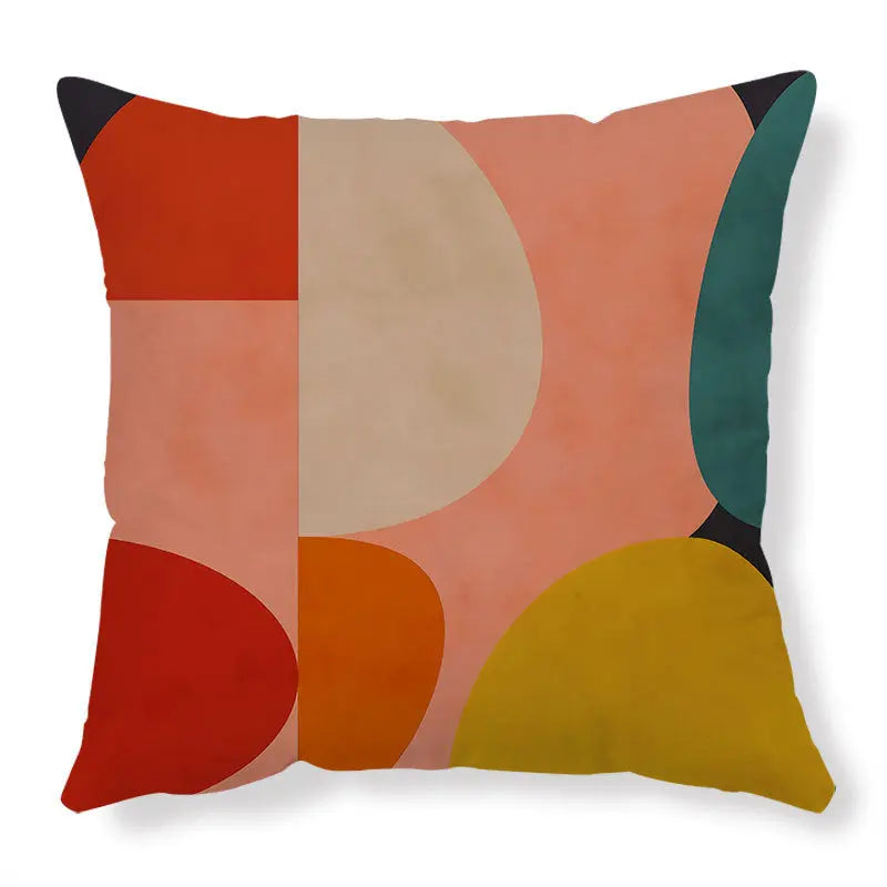 Coussin Canapé Géométrique ABSTRAK BZ32812 Color-45x45cm