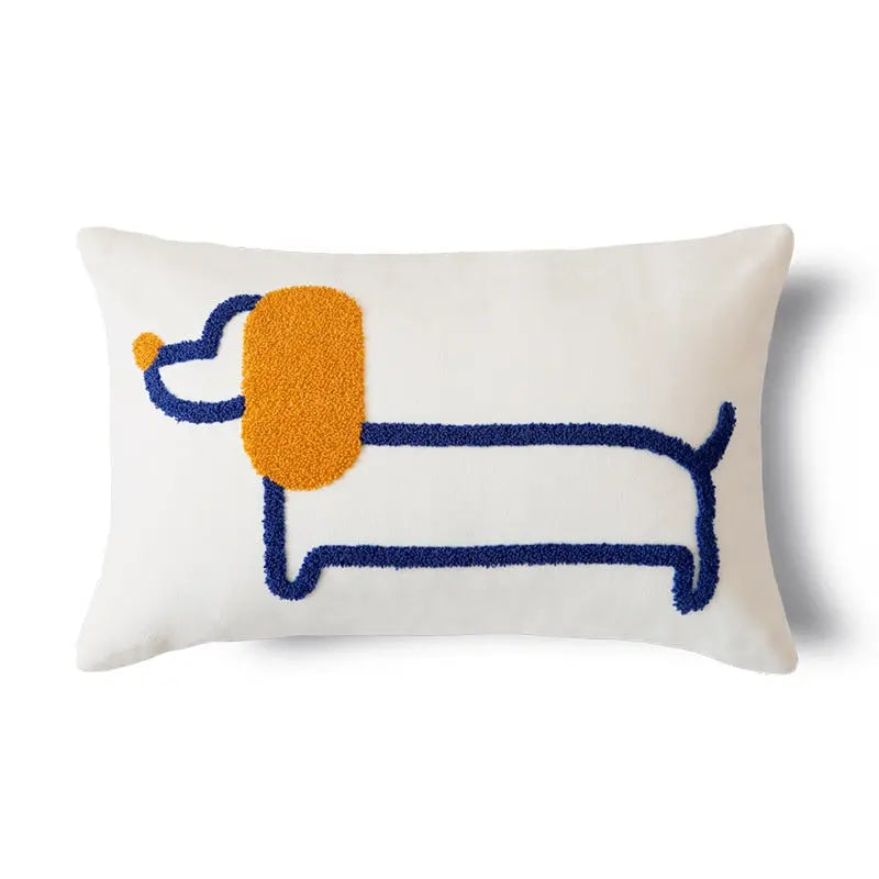 Coussin Canapé Minimaliste CHYLO Blue 30x50cm Pillowcase