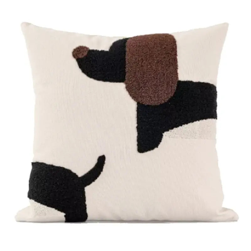 Coussin Canapé Minimaliste CHYLO Brown 45x45cm Pillowcase