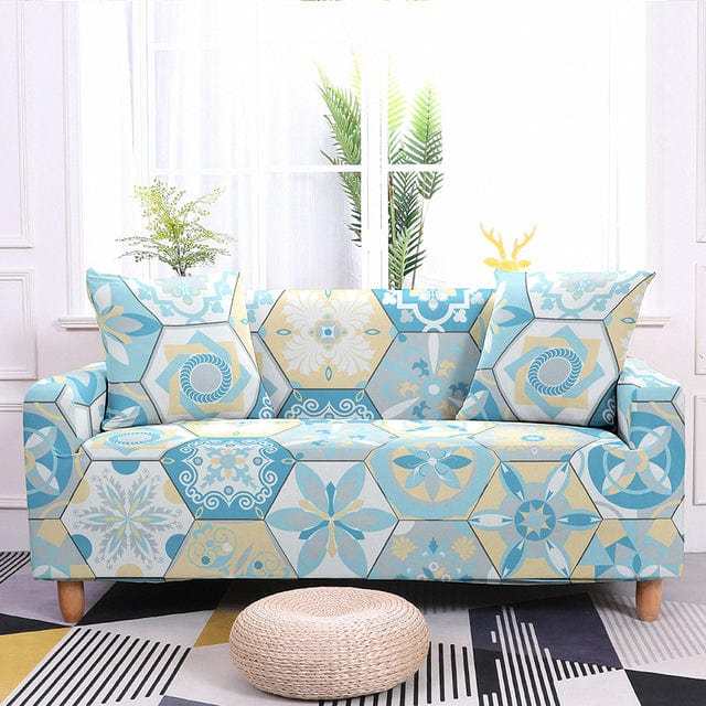 HEXAGON - Housse canapé extensible Housse De France