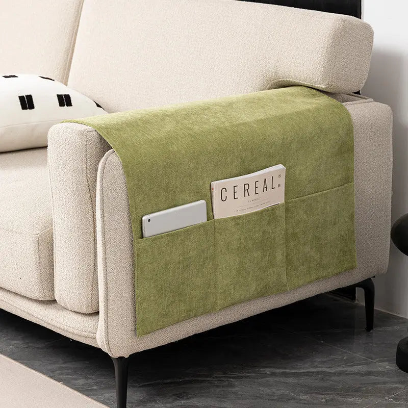 Housse Accoudoir Canapé Chenille **VELERIA** 12 Fruit Green-70X110CM