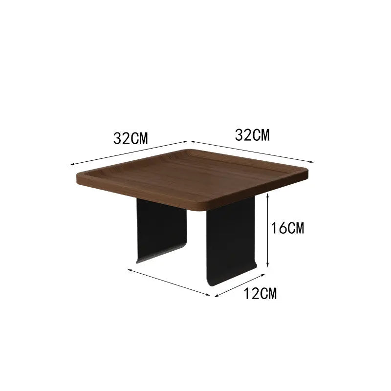 Housse Accoudoir Moderne IRONEO Walnut-32X32cm