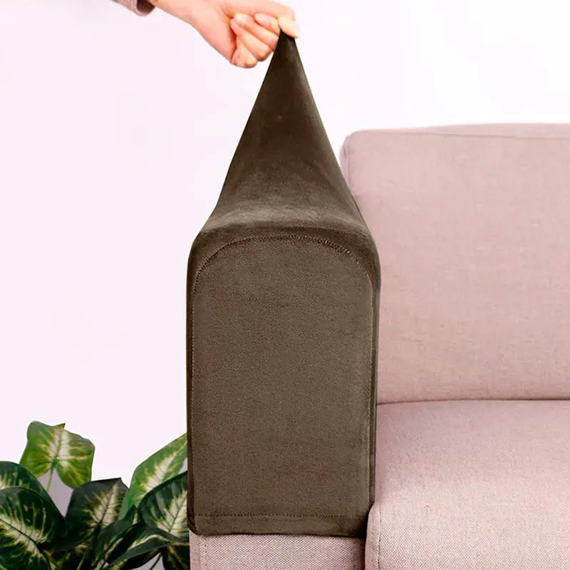 Housse Accoudoir Polyester Extensible SOFELIA Housse de France