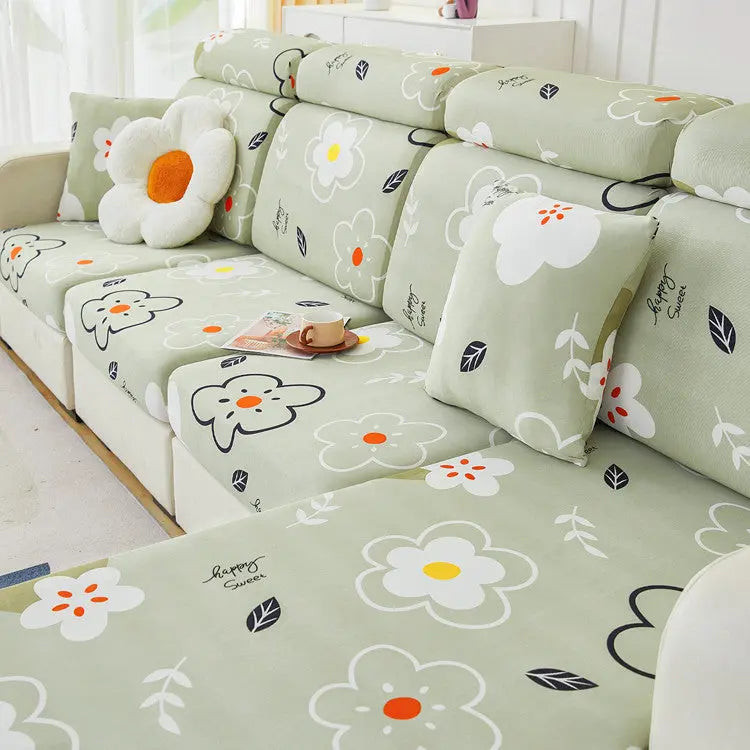 Housse Assise Canapé Imprimée SILKARA Luyin Yaohua-Extra Large Double