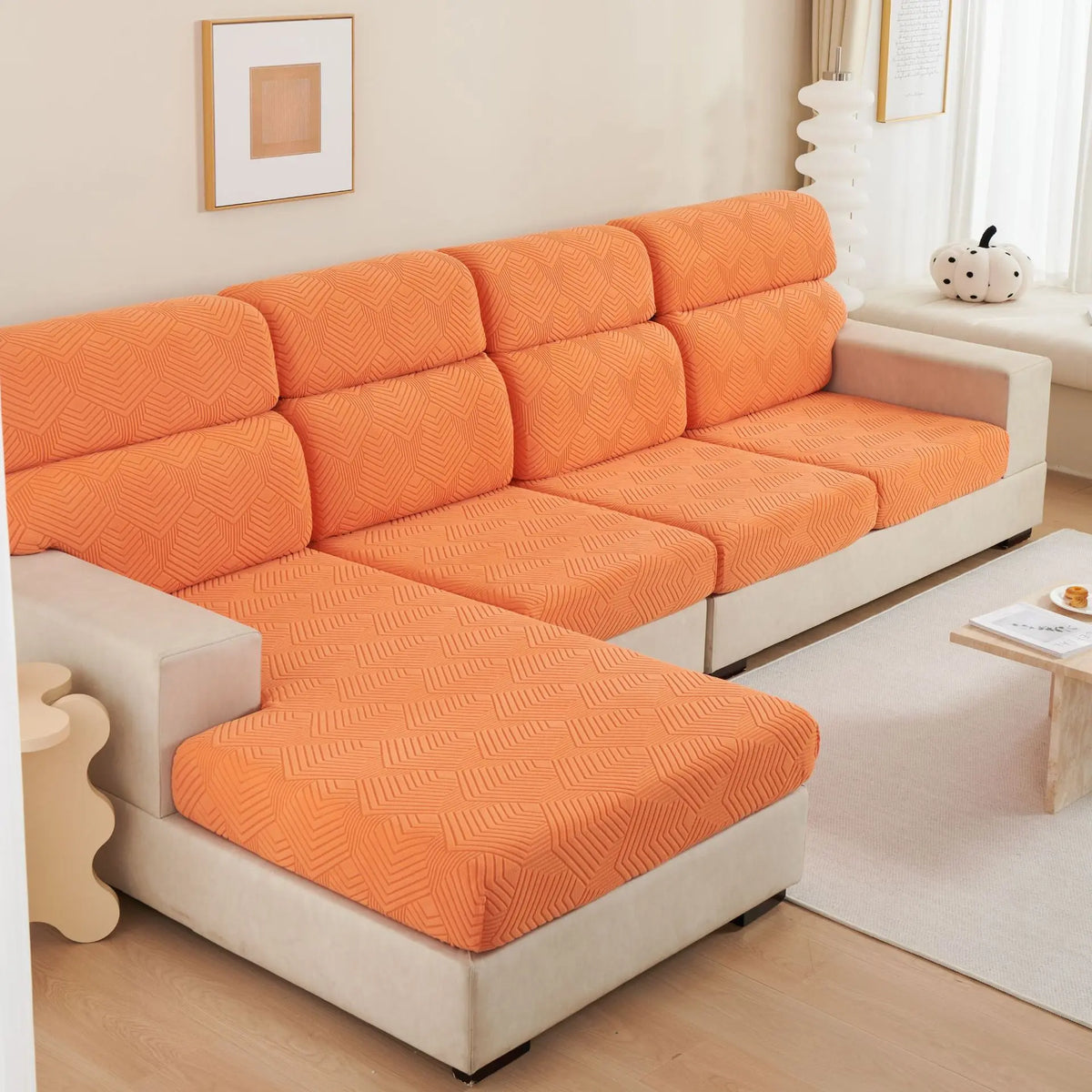 Housse Assise Canapé Velours JAZZY - Housse de France