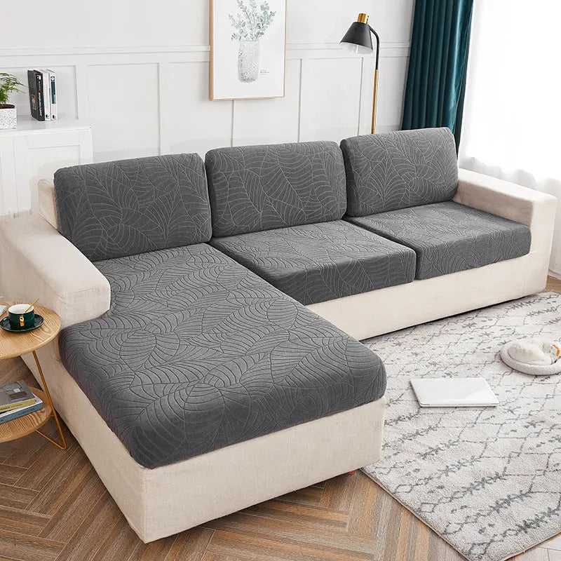 Housse Assise Canapé Élastique JACQUO Dark Grey-Length160x190cm