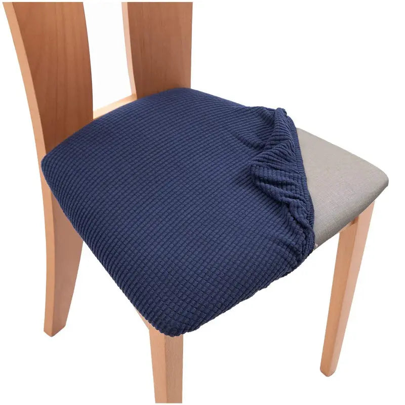Housse Assise Chaise Extensible ZEFIRA Navy Blue