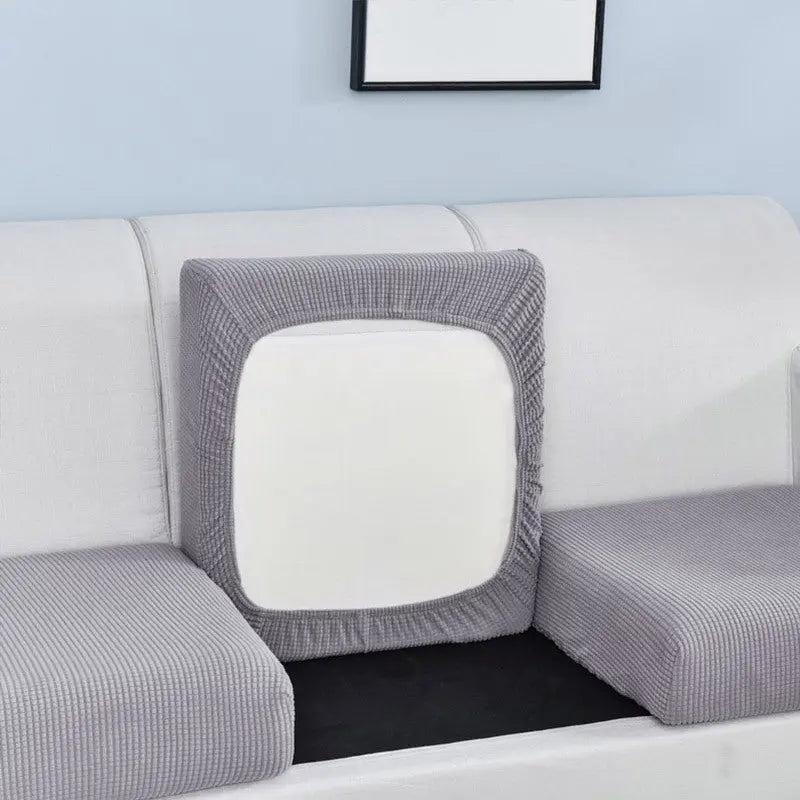 Housse Assise Stretch Poly KLEAN Light Grey-M