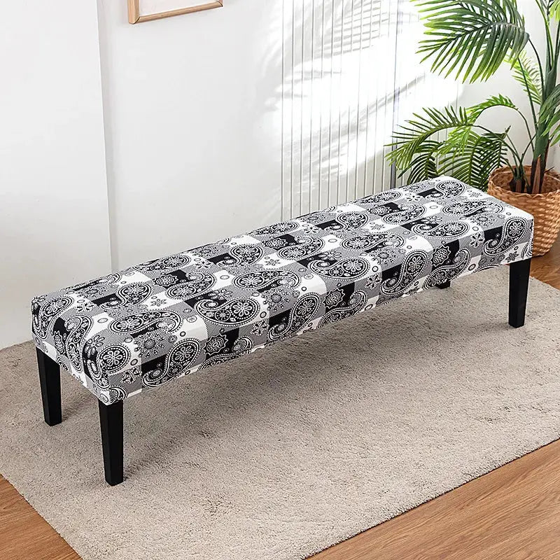 Housse Banquette Florale Extensible FLORINA Housse de France