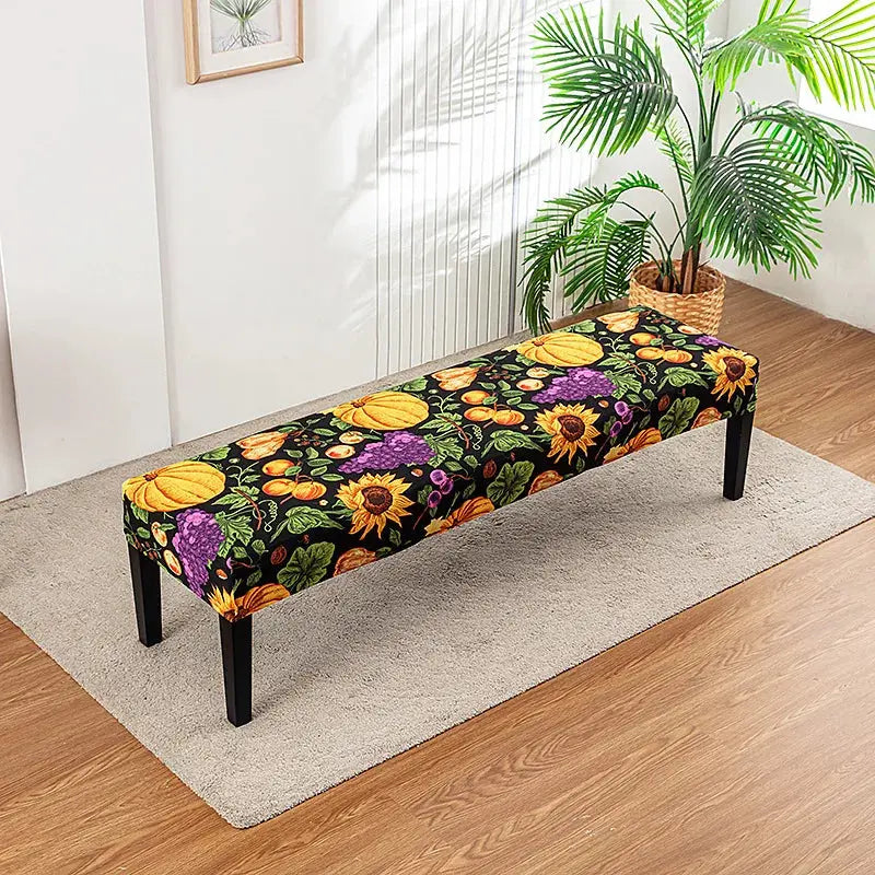 Housse Banquette Florale Extensible FLORINA Housse de France