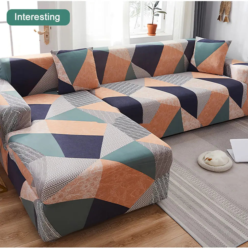 Housse Canapé Élégant BLOOMY E-S