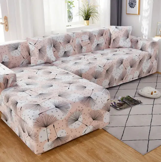 Housse Canapé Extensible ALLIVA Flying feathers-190x230cm 3Seat