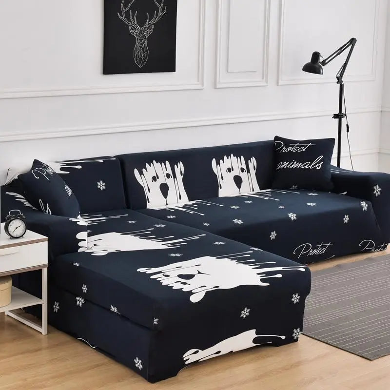 Housse Canapé Moderne NOVALUX Cream Bear-Triple 195to230