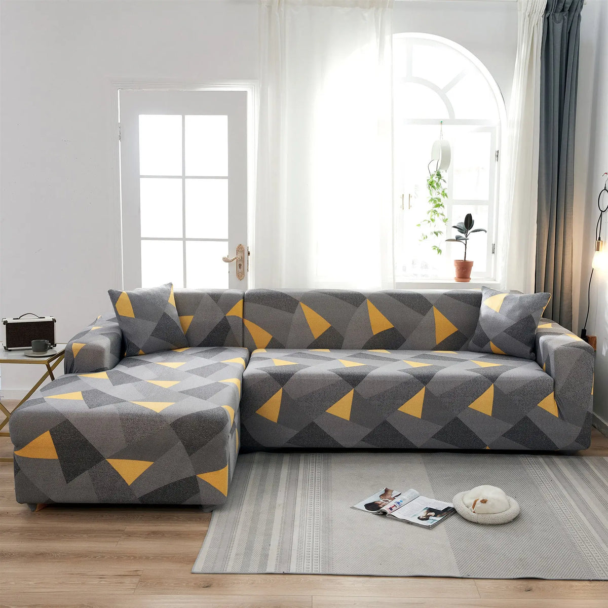 Housse Canapé Moderne SILKXO Daisy-Four