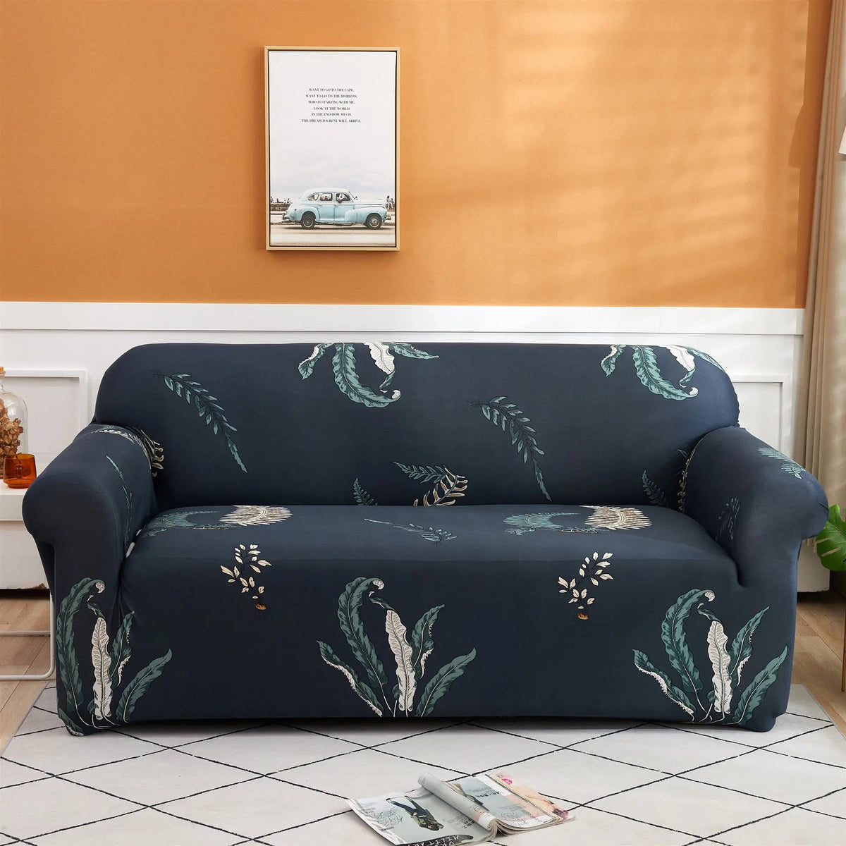 Housse Canapé Moderne SILKXO Seaweed-Double